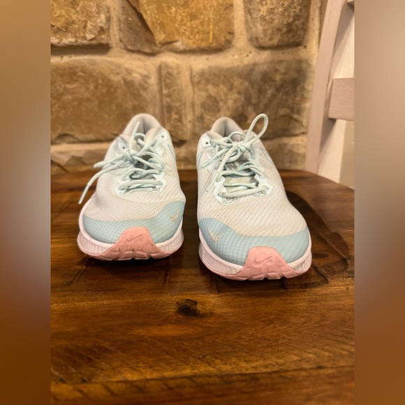 Nike Air Zoom Arcadia SE GS Glacier Blue Pink Melon Sneakers Y6.5/Women’s 8.5 - Picture 2 of 9